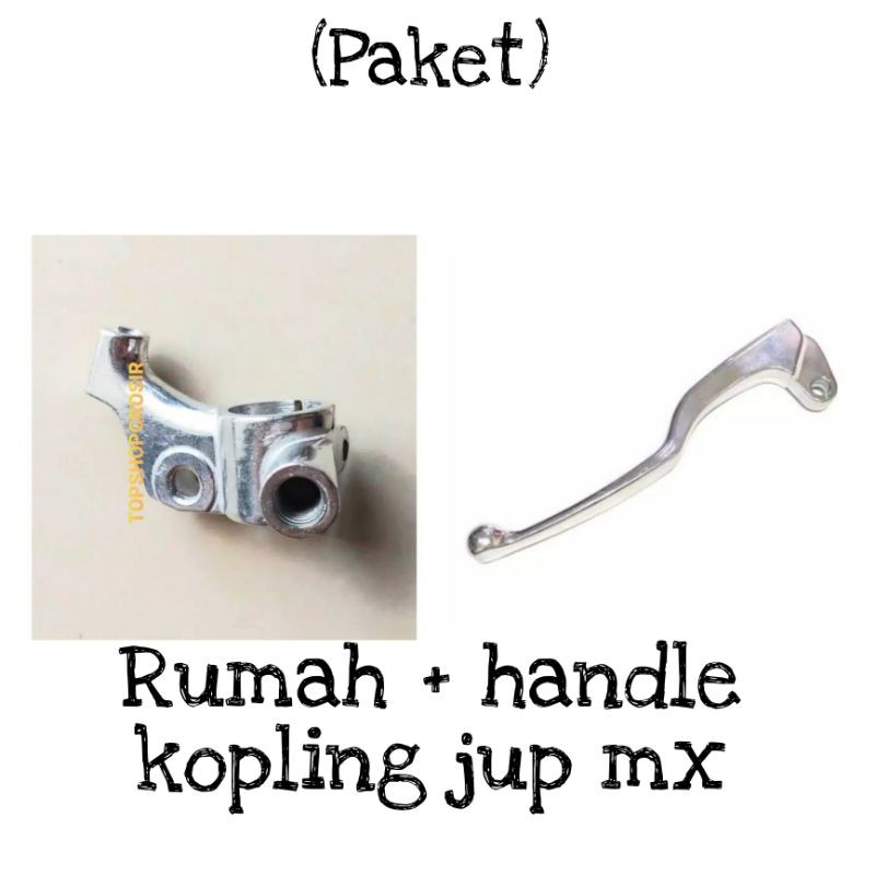 (Paket) Rumah Kleman Dudukan + Handle Handel Kopling Jupiter mx