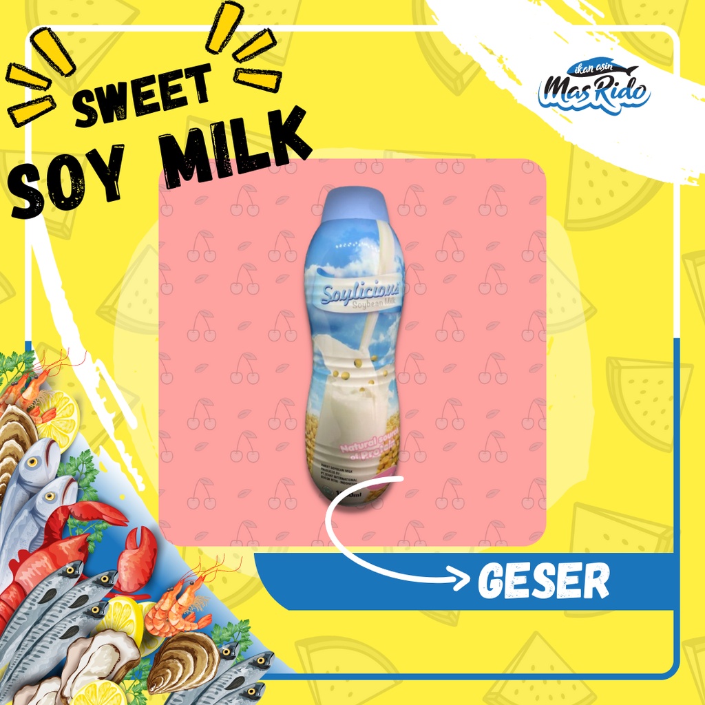 

Soylicious Soybean Milk Sweet 300Ml Susu Kedelai Manis Sehat Termurah