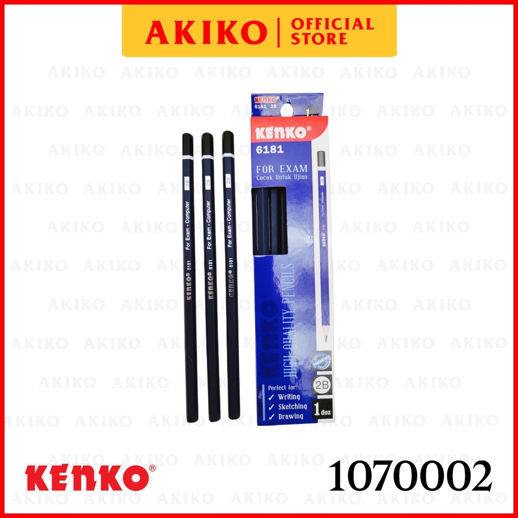 

Pensil 2B 6181 Biru Kenko