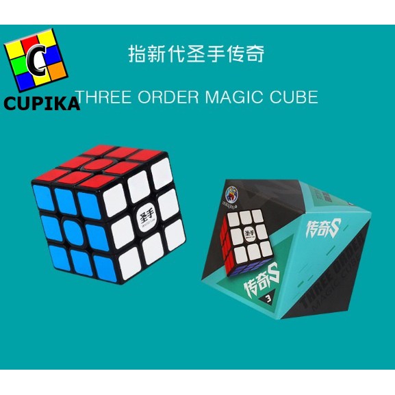 Rubik 3x3 Shengshou Sengso Legend S 3x3x3 Black Base