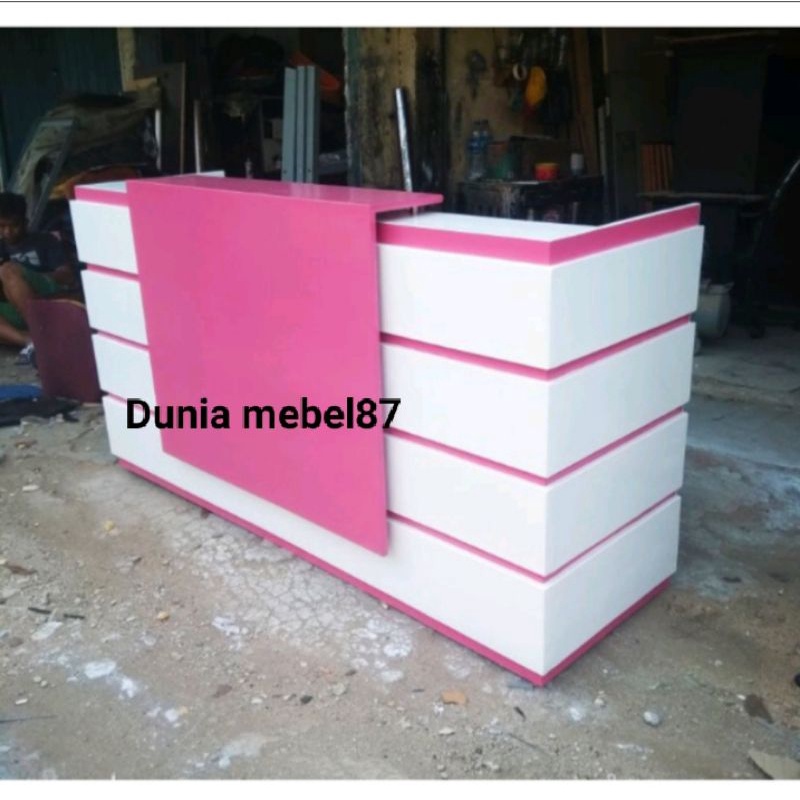 meja kasir meja kantor meja resepsionis