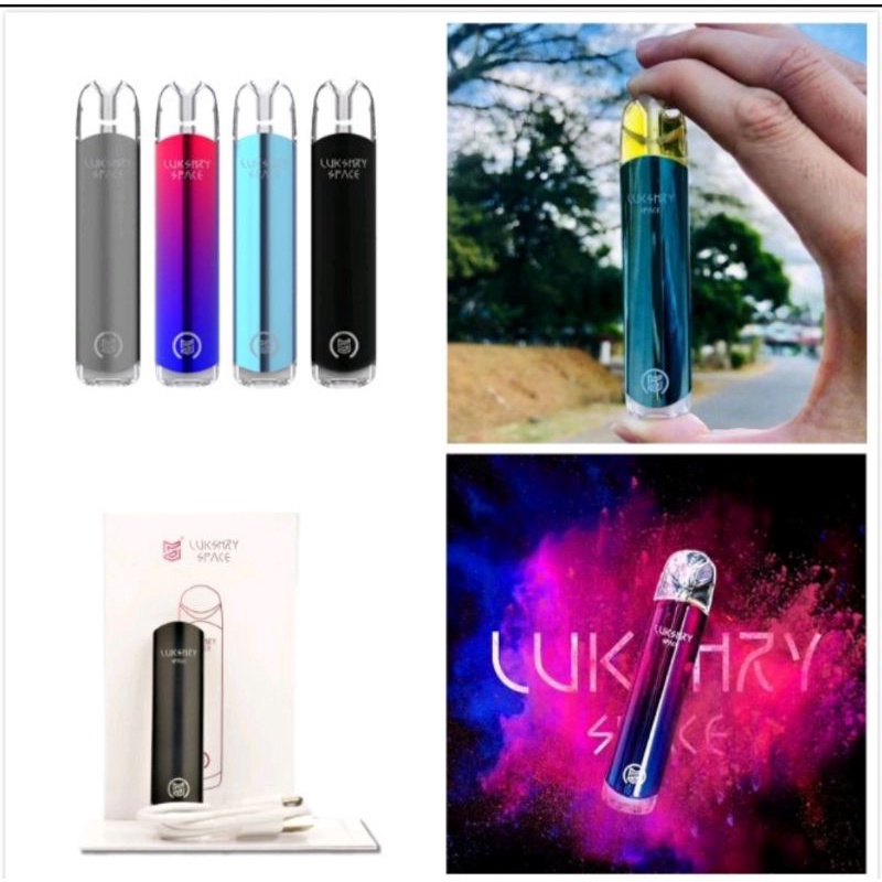 Vapoor Lukshry Space 350Mah Fullset Siap Pakai