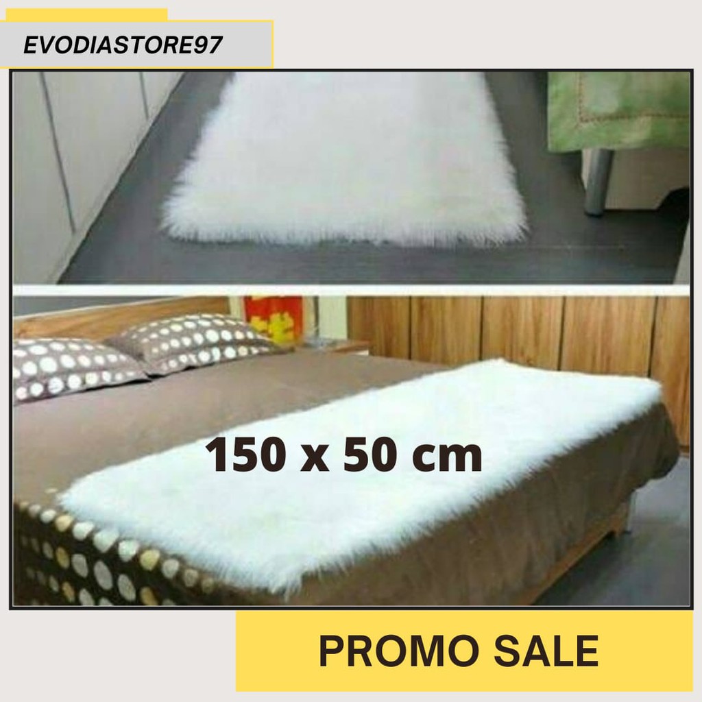 KARPET BULU KOREA LEMBUT 50 X 150 CM, ALAS LANTAI BULU KOREA, TIKAR BULU KOREA, ALAS FOTO, ALAS SOPA