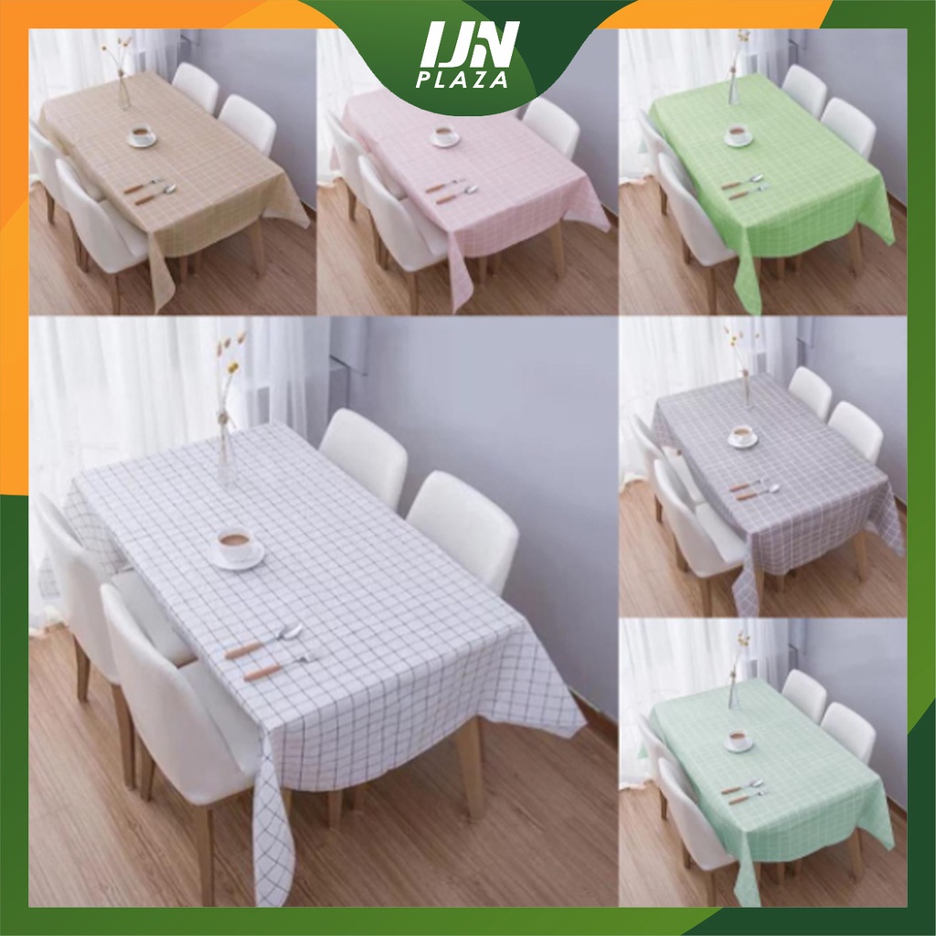 ❤ IJN ❤ J611 Taplak Meja Motif , Taplak Meja Waterproff , Taplak meja 137*183 Anti Air Table Cloth