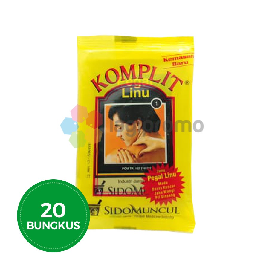 

Sido Muncul Jamu Komplit Pegal Linu Obat Sakit Pinggang Nyeri Otot Alami