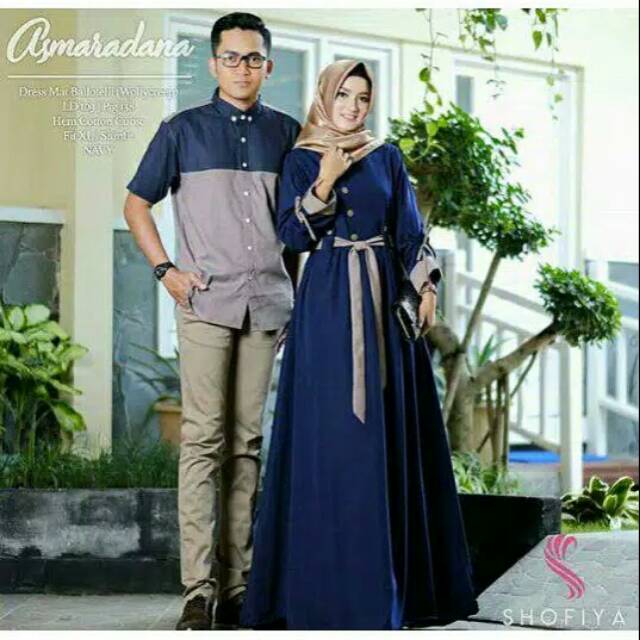 Asmaradana Couple, baju couple, dress couple, dress murah, baju pesta, dress pesta, gamis