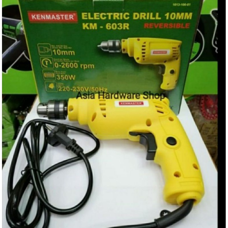 Kenmaster . KM 603R , Mesin Bor , Bor Listrik Drill