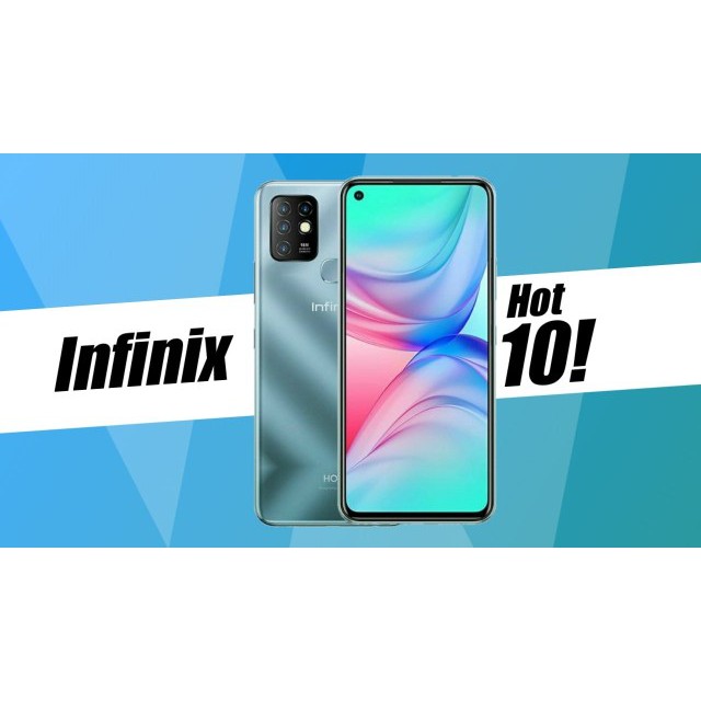Infinix Hot 10 4/64 GB RAM 4GB Internal 64GB GARANSI RESMI INFINIX