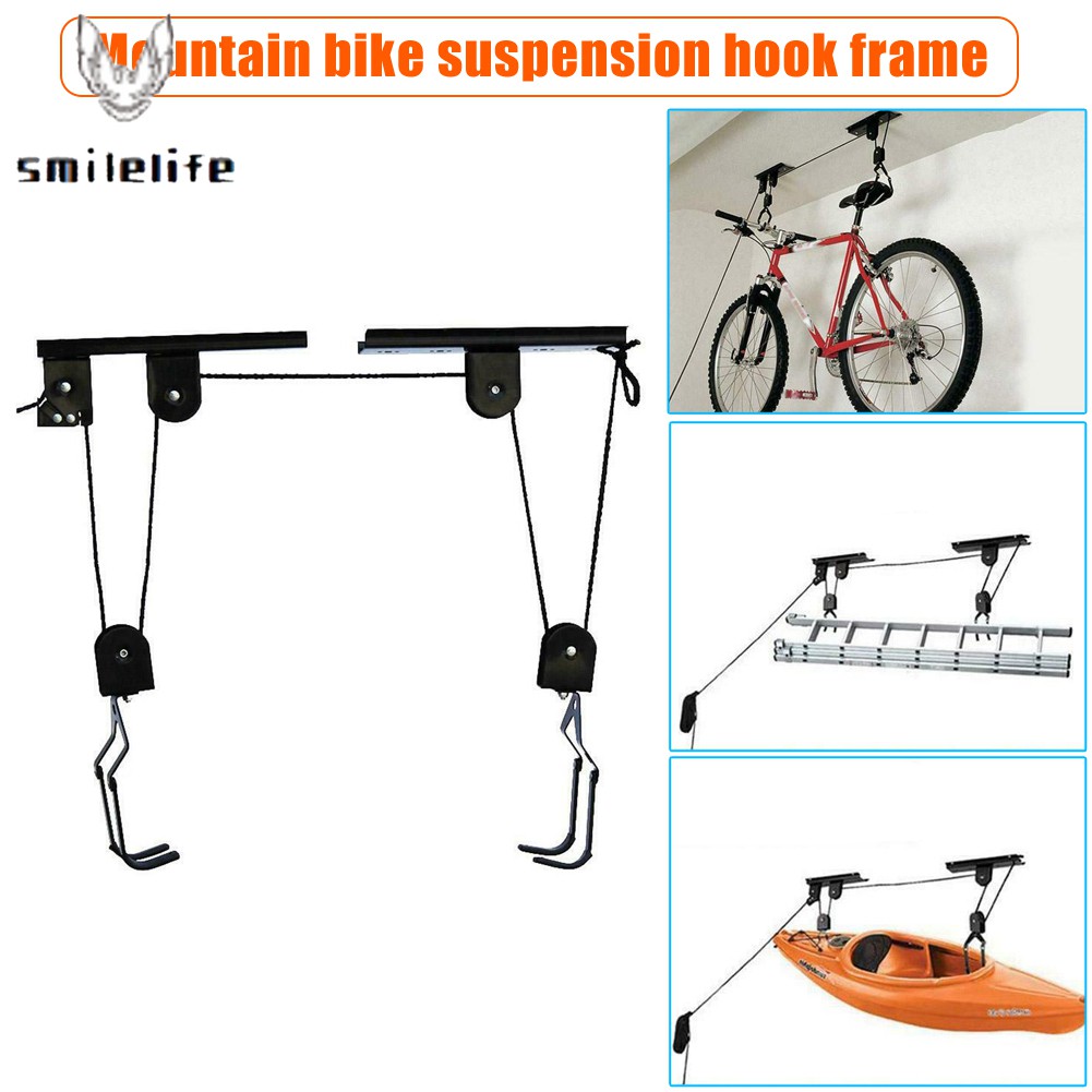 bicycle pulley storage