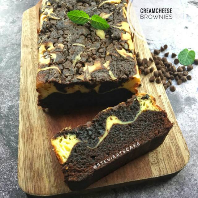 Marble Creamcheese Fudgy Brownie
