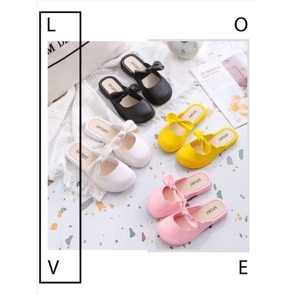 Sepatu Flat Shoes Anak Wanita Summer pita Import High Quality best