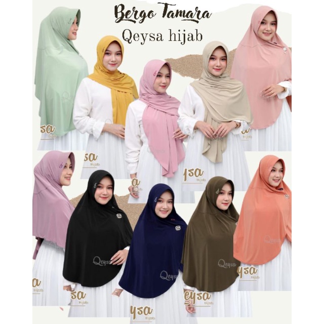 Qeysa Hijab Kode 170| Bergo Tamara