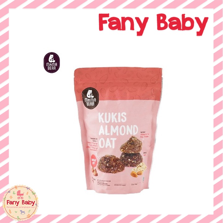 MAMA BEAR KUKIS ALMOND OAT COKELAT CHIP 150GR / ASI BOOSTER