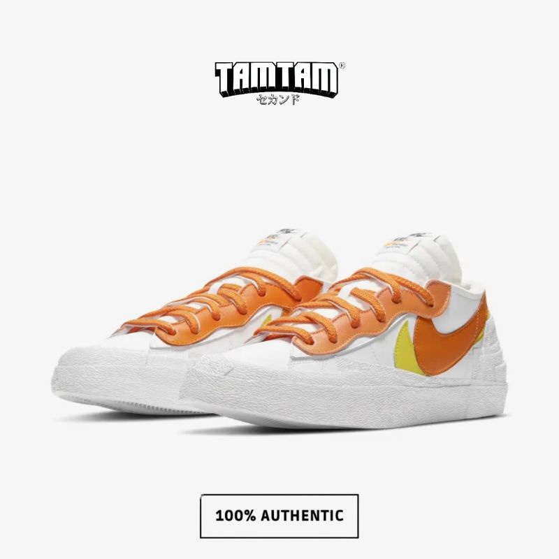 NIKE BLAZER LOW SACAI MAGMA ORANGE