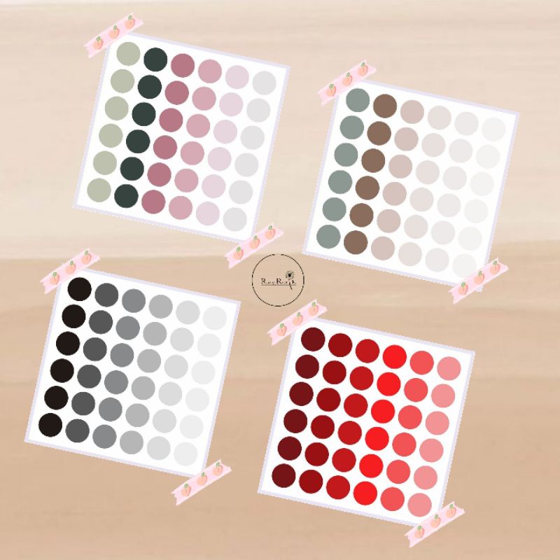

Sticker Dot | Ticker Aestethic | Sticker Tumblr Murah | Stiker Jurnal
