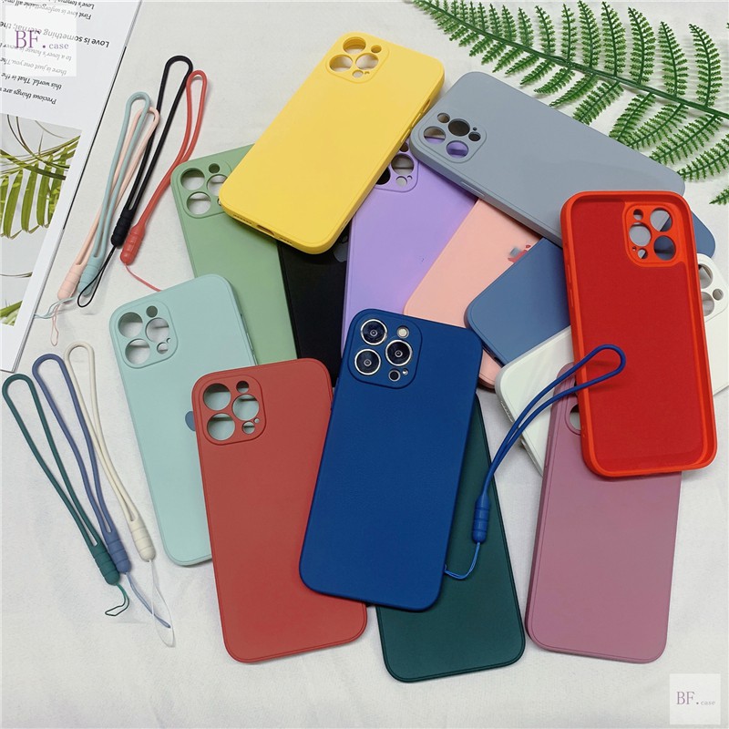 Soft Case Pelindung Bahan Silikon Untuk Iphone 13 Series 12 11 Pro Max X Xr Xsmax 6 7 8 Plus