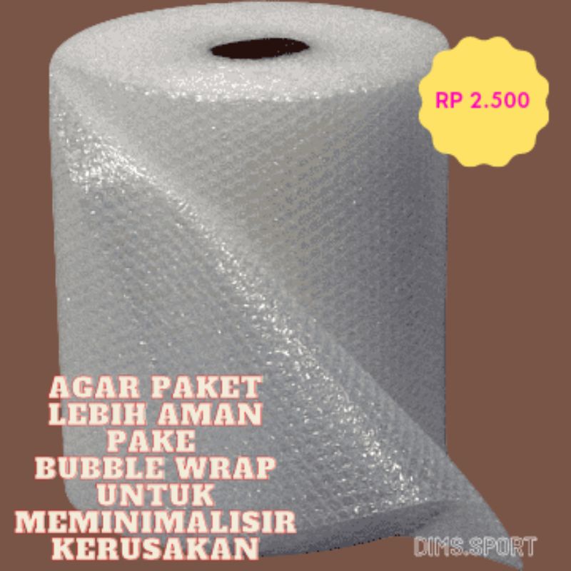 

PAKAI BUBBLE WRAP AGAR LEBIH AMAN