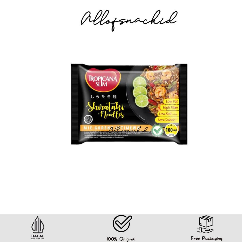 Tropicana Slim - Shirataki Noodles - Mie Goreng Istimewa Shirataki - 71gr - Mie Diet - Mie Sehat