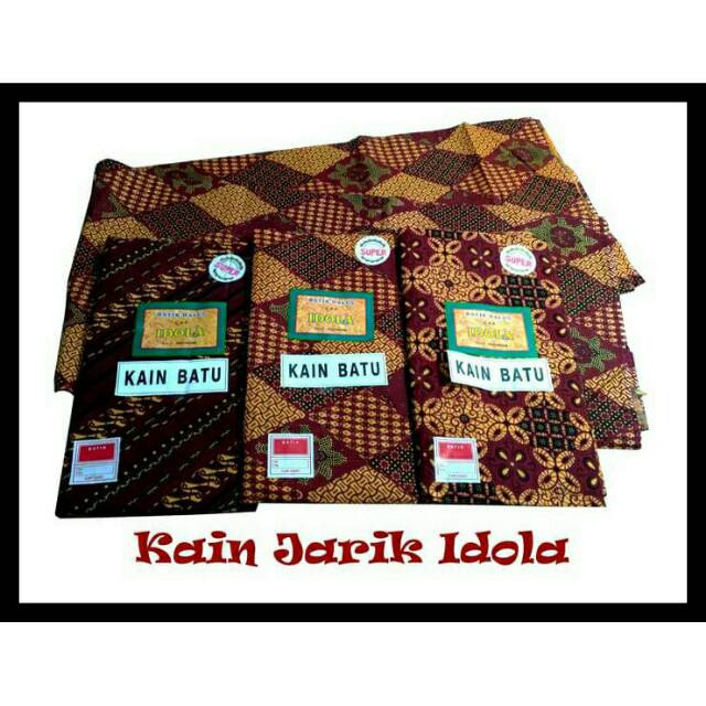 KAIN BATIK MURAH//MOTIF SOGAN//MEREK IDOLA