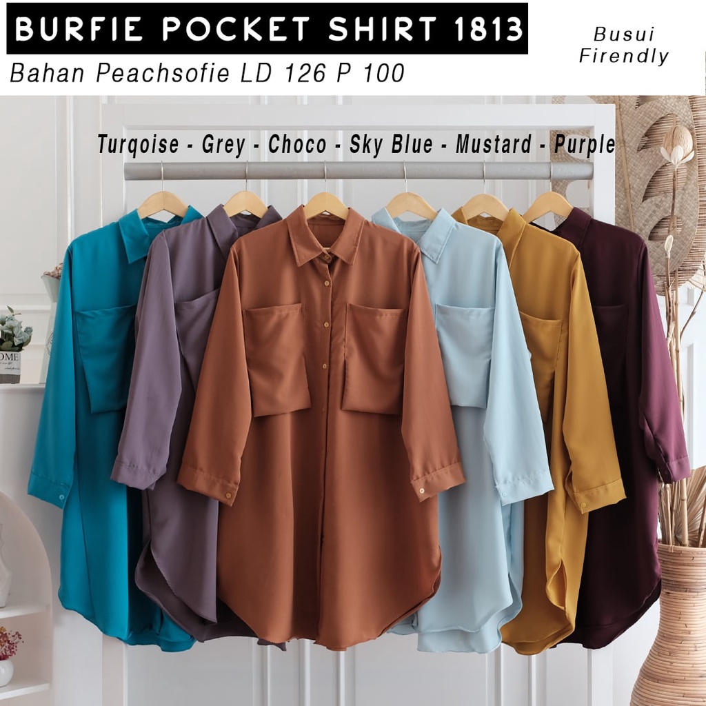 BURFIE POCKET SHIRT / TUNIK / ATASAN