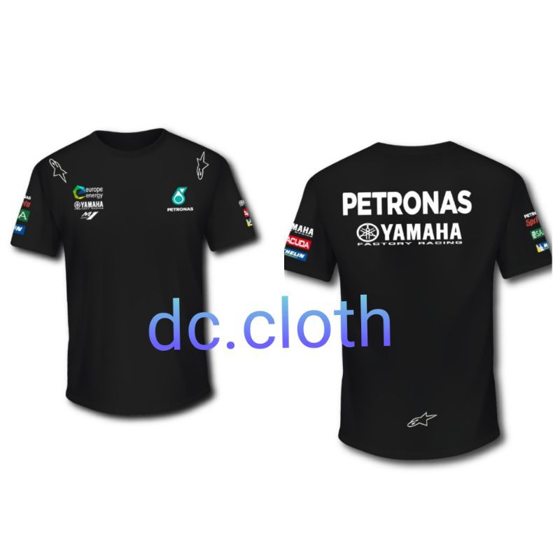 TSHIRT KAOS PETRONAS YAMAHA MOTOGP S M L XL 2XL 3XL 4XL
