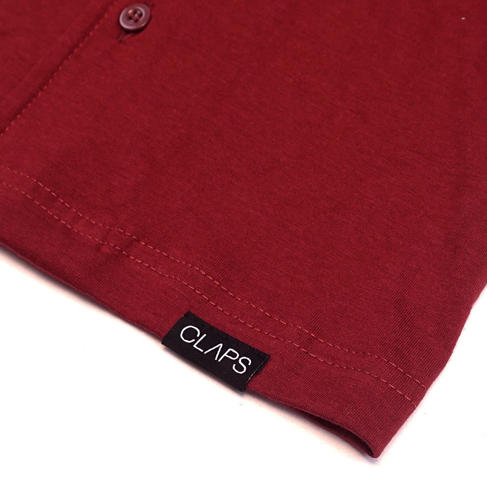 CLAPS -  Maroon Piyama Set (Baju Tidur Anak)