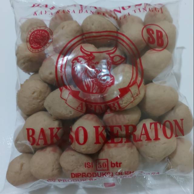 Bakso sapi keraton isi 50