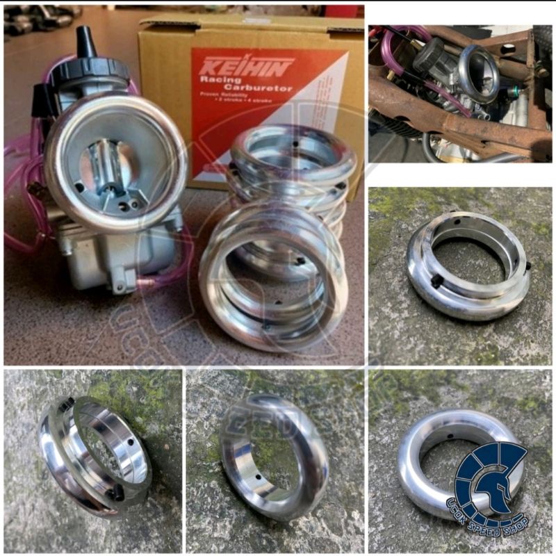 VELOCITY DONAT CORONG KARBU KARBURATOR VELOCITY DONAT PE28/PWK28 PWK 32 PWK 34