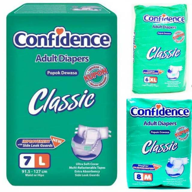 Pempers Dewasa Confidence