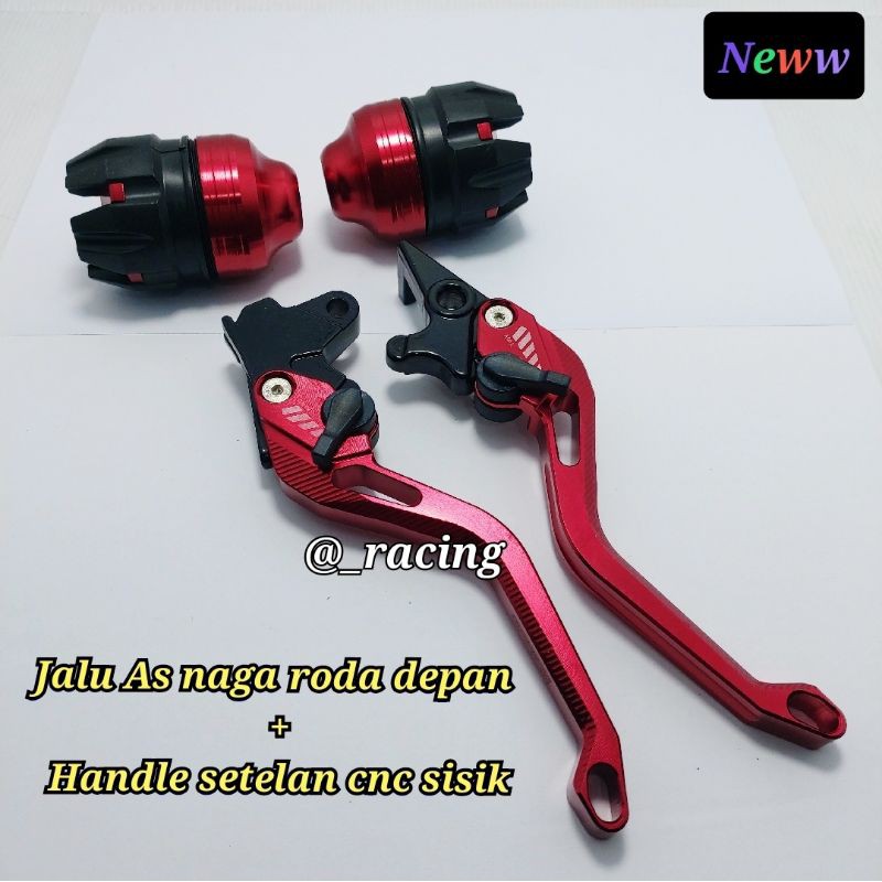 paket handle beat vario karbu dan jalu as naga merah