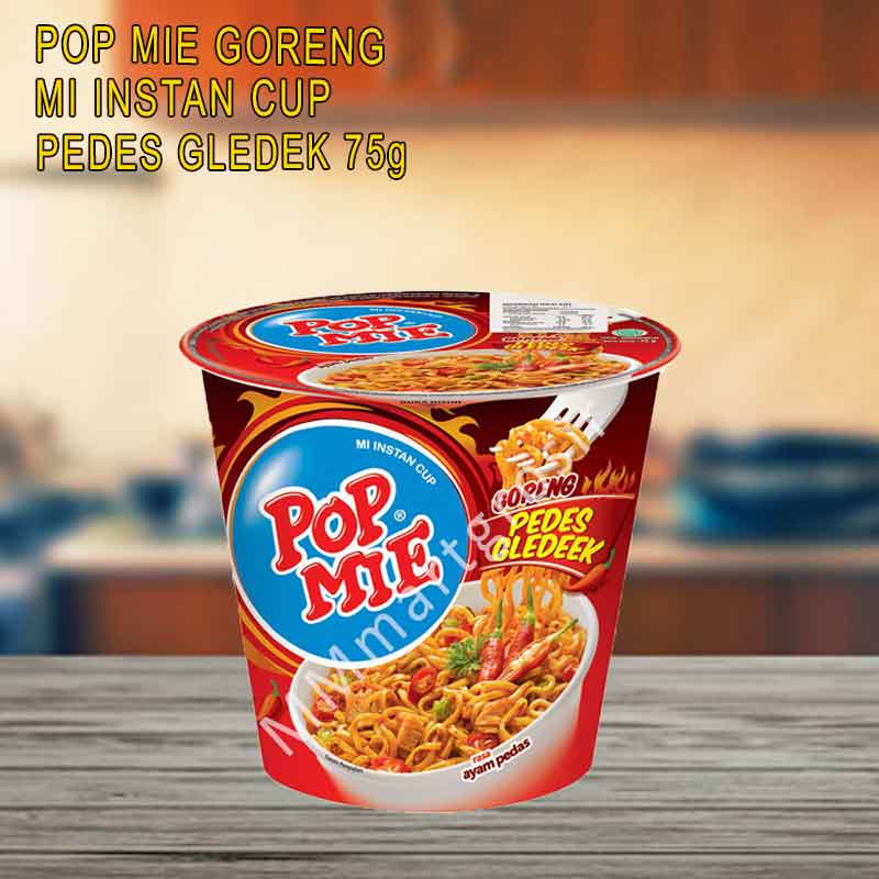 POP MIE PEDES GELEDEEK 75g / MIE INSTAN