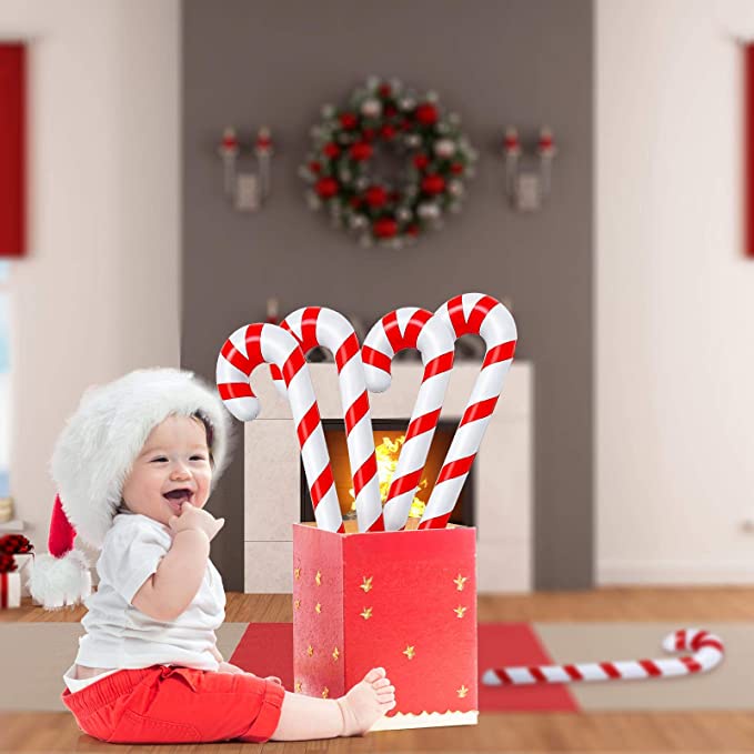 Inflatable Christmas Candy Canes