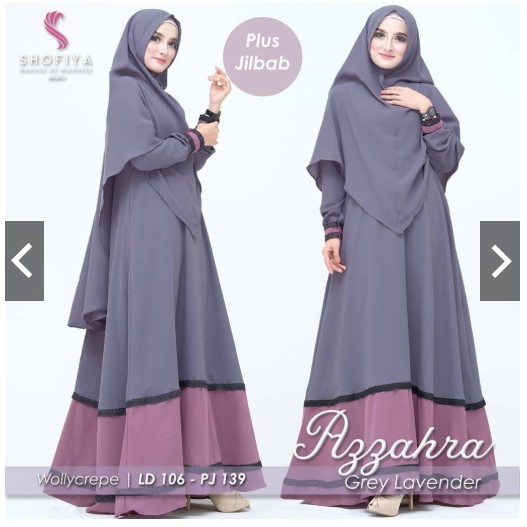 Flash Sale Gamis AZZAHRA SYARI Promo Diskon Premium FLottili