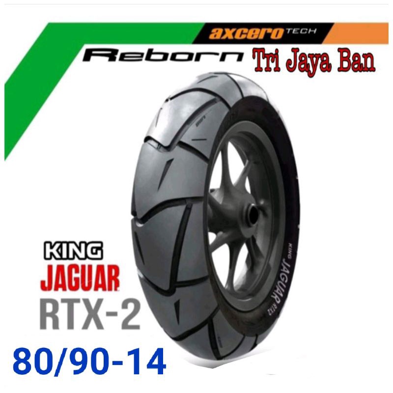 Ban Kingland  Jaguar RTX-2, 80/90-14 Tubeless,  Kingland Premium