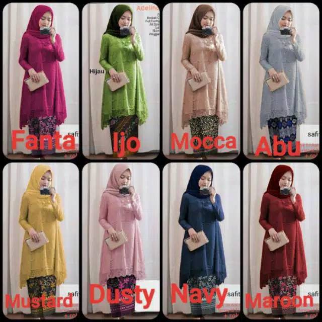 KEBAYA Safitri set KEBAYA JUMBO LD110 KEBAYA BIG SIZE