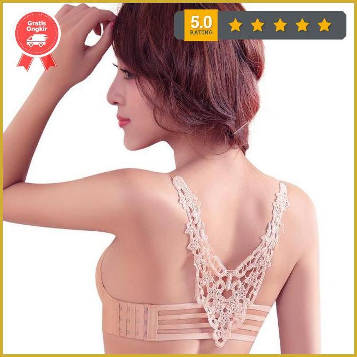 Seamless Bra Push Up Bunga Premium