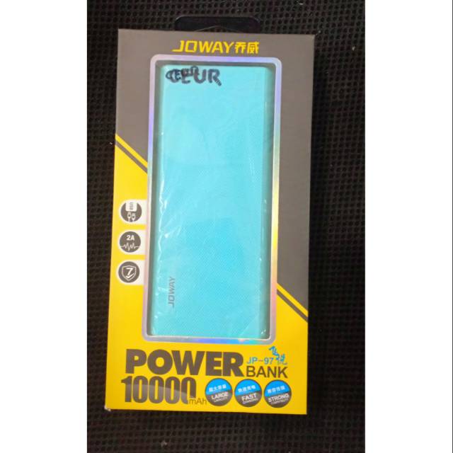 BATAM SHOPPING MALL (BSM)  POWER BANK JOWAY JP 97 FAST CHARGING FREE KABEL USB MICRO USB POWERBANK