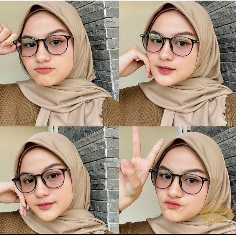 Frame kacamata photochromic 2130 kacamata kotak pria wanita