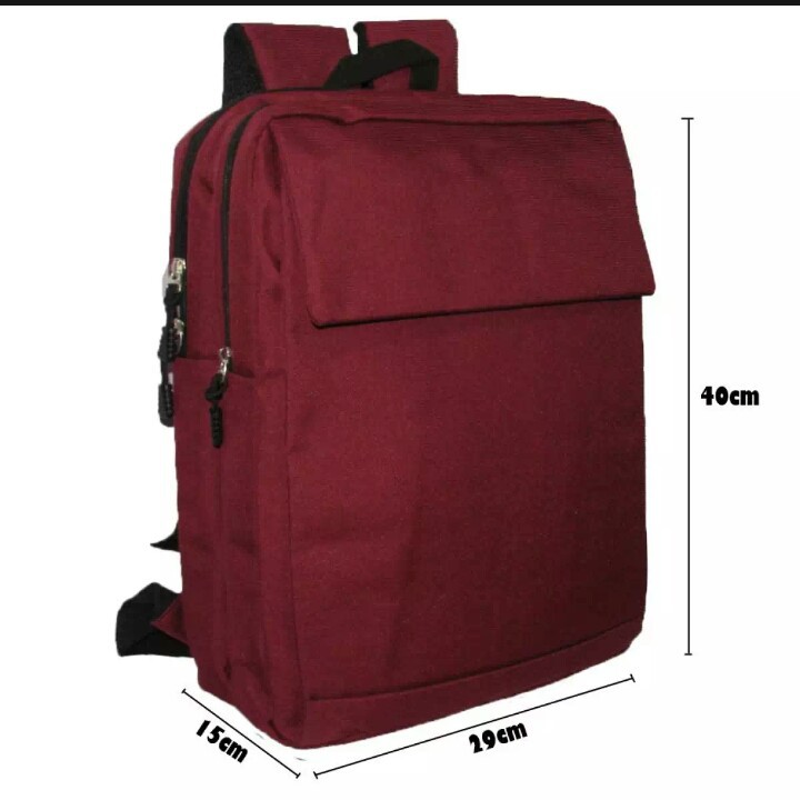 Polo wisdom tas ransel pria dan wanita tas punggung tas laptop original - red