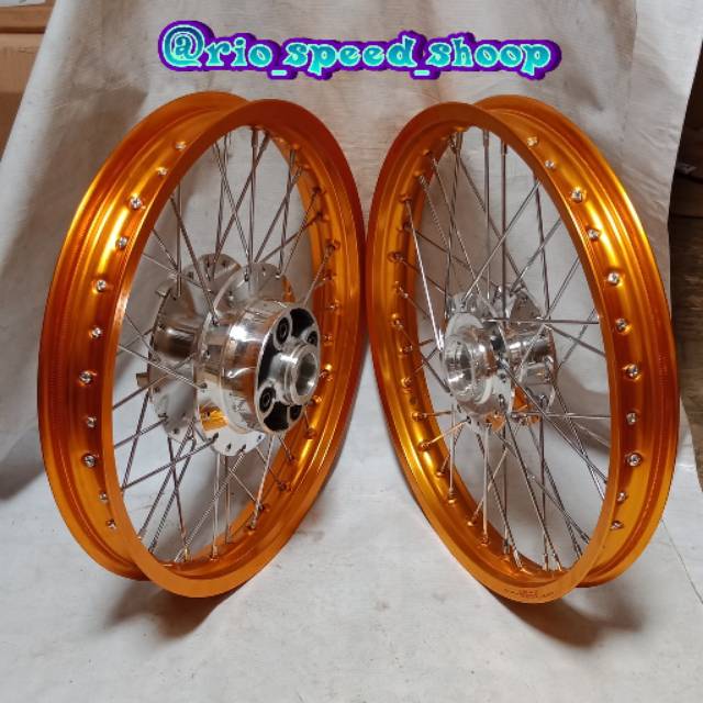 Velg Megapro primus Ring17 jariJari Tapak Lebar 160 185