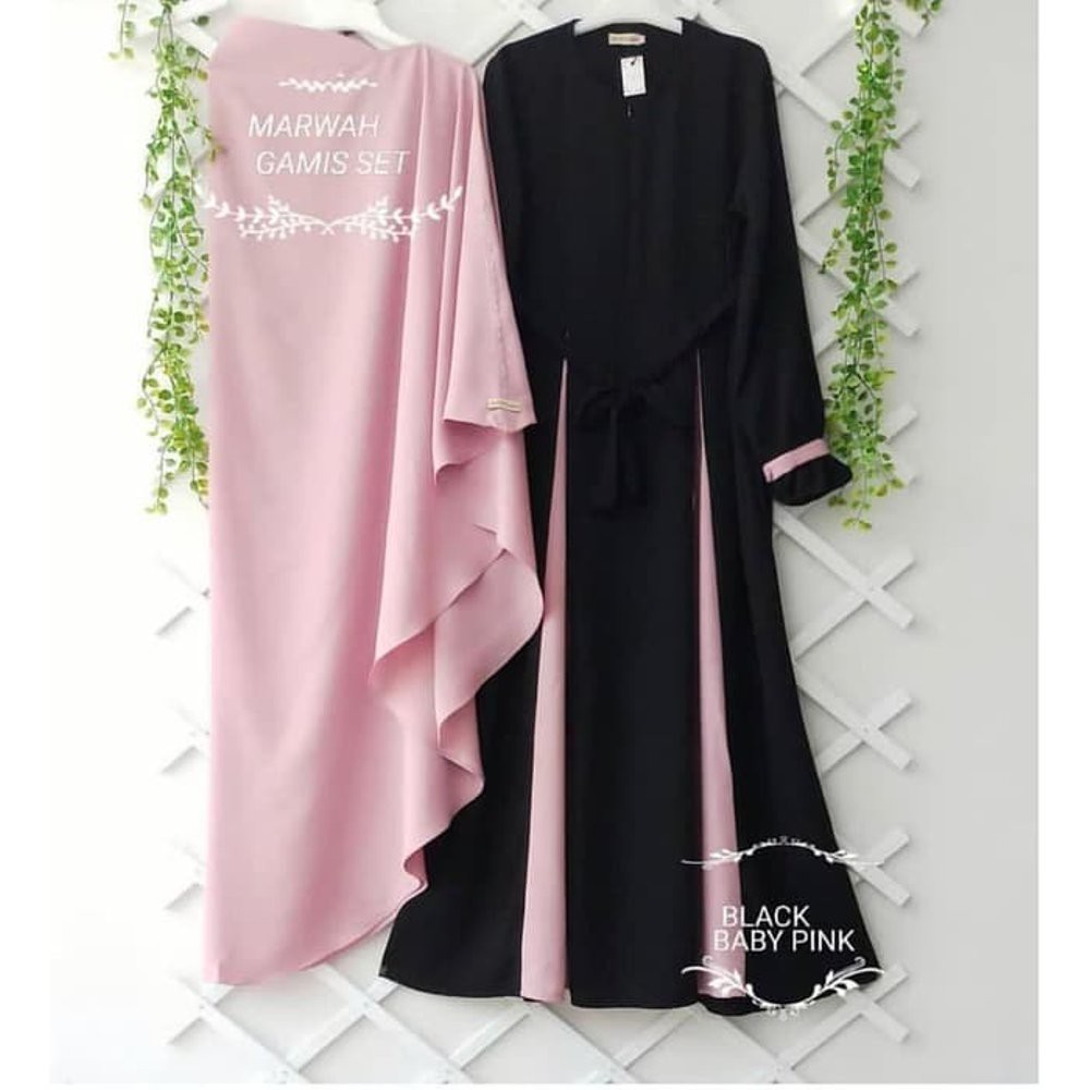 limited edition BAJU GAMIS SYARI MARWAH MAXI DRESS BAJU MUSLIM WANITA MURAH Best Quality dress keki