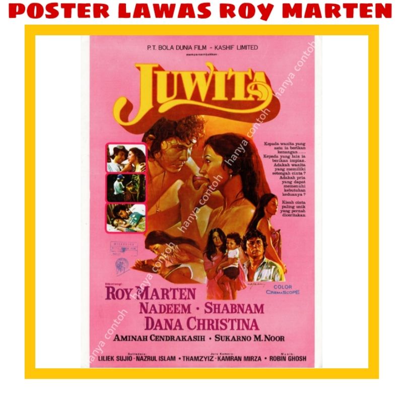 poster film lawas juwita - poster film roy marten