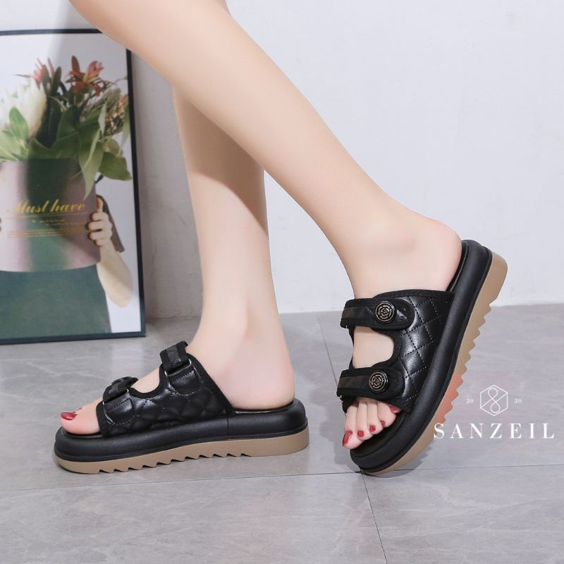 [COD] 0789 Sanzeil Cassie Sandal Import Wanita