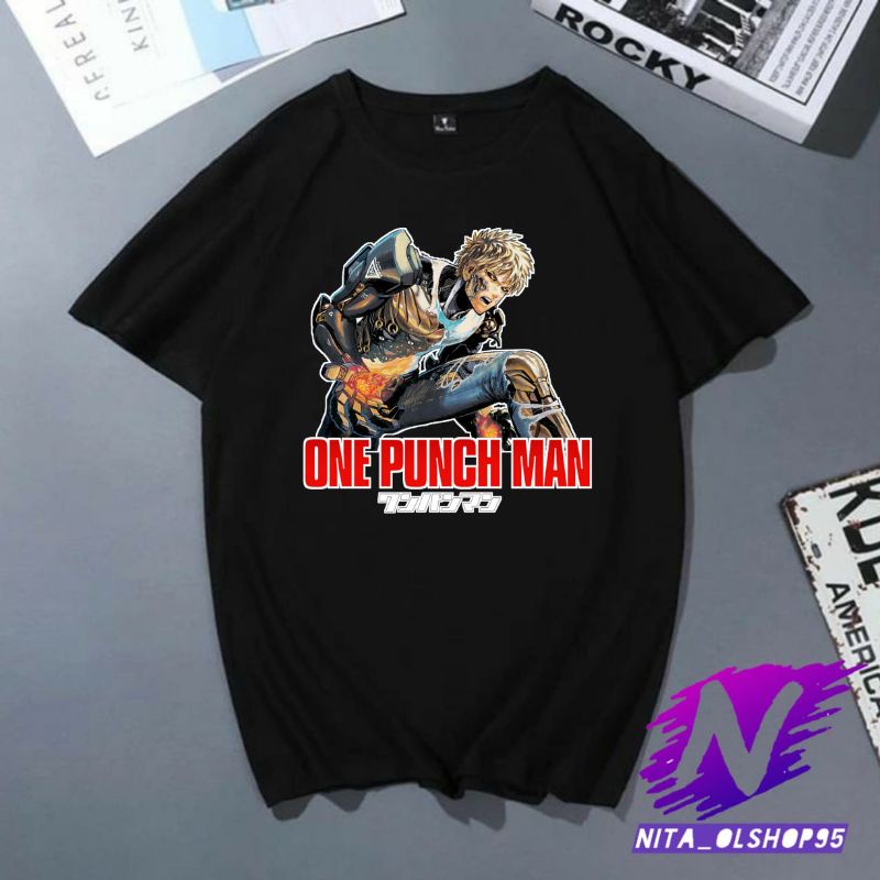 baju anak kaos anak genos one punch man kaos anak anime genos