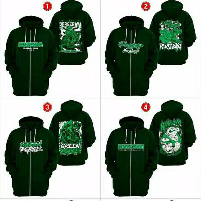 JAKET HOODIE PERSEBAYA BONEK WANI