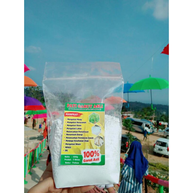 

tepung pati garut