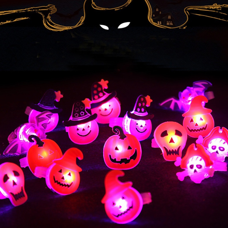 Bros Cincin Luminous Glowing Untuk Properti Pesta Natal Halloween