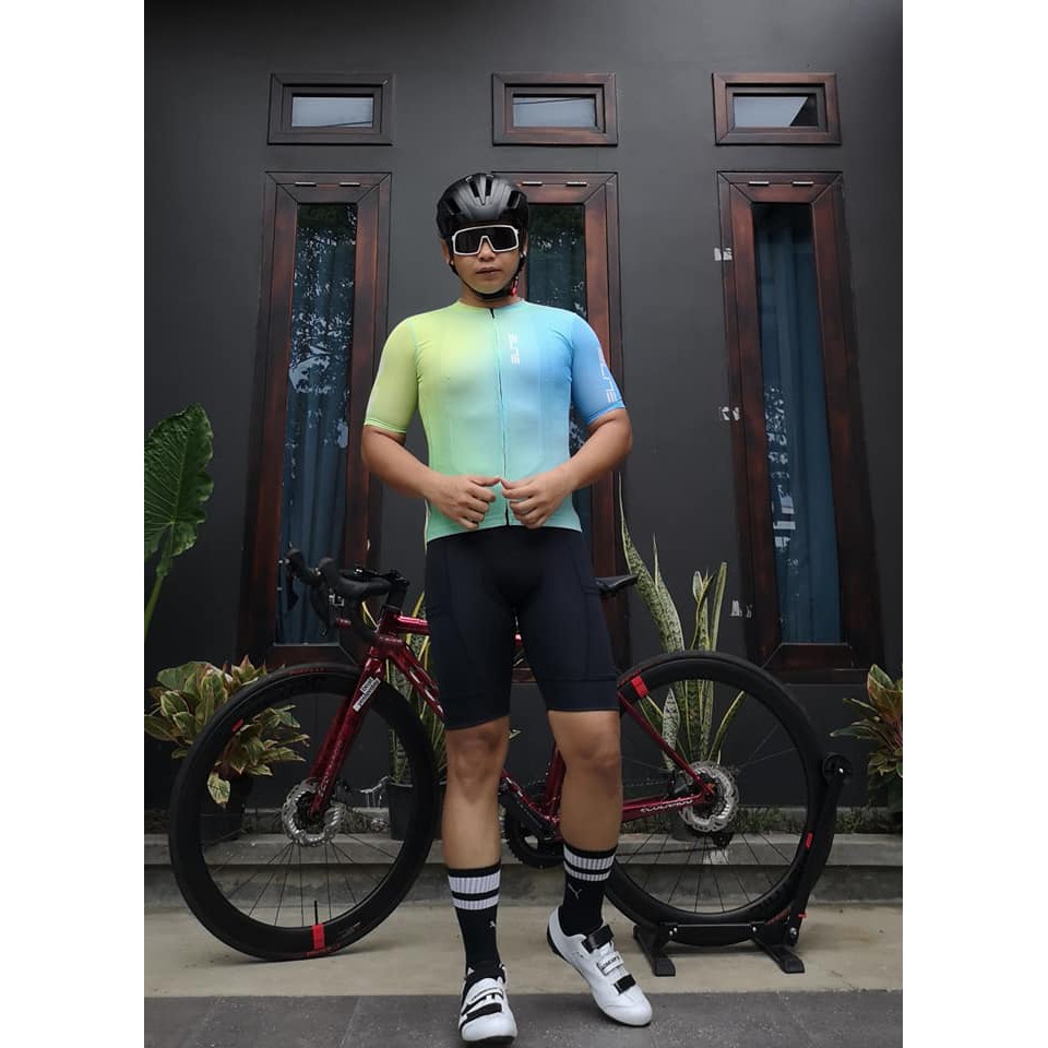 distributor pakaian olah raga berkualitas jersey road bike WATERCOLOUR TWO SXB SULTAN ELITE ROAD BIK