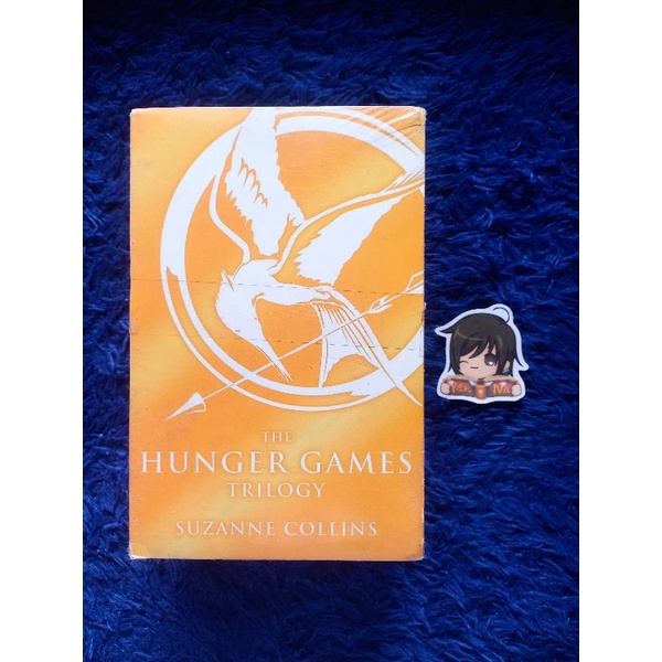 Novel Trilogy The Hunger Games Catching Fire Mockingjay English Box Set Suzanne Collins