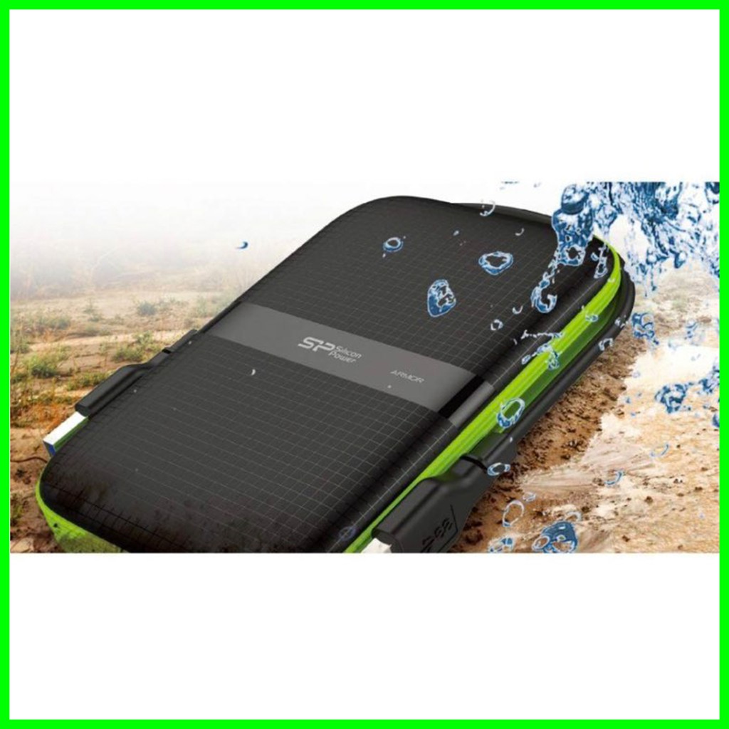 Silicon Power Armor A60 2TB HDD External Hardisk Eksternal ShockProof